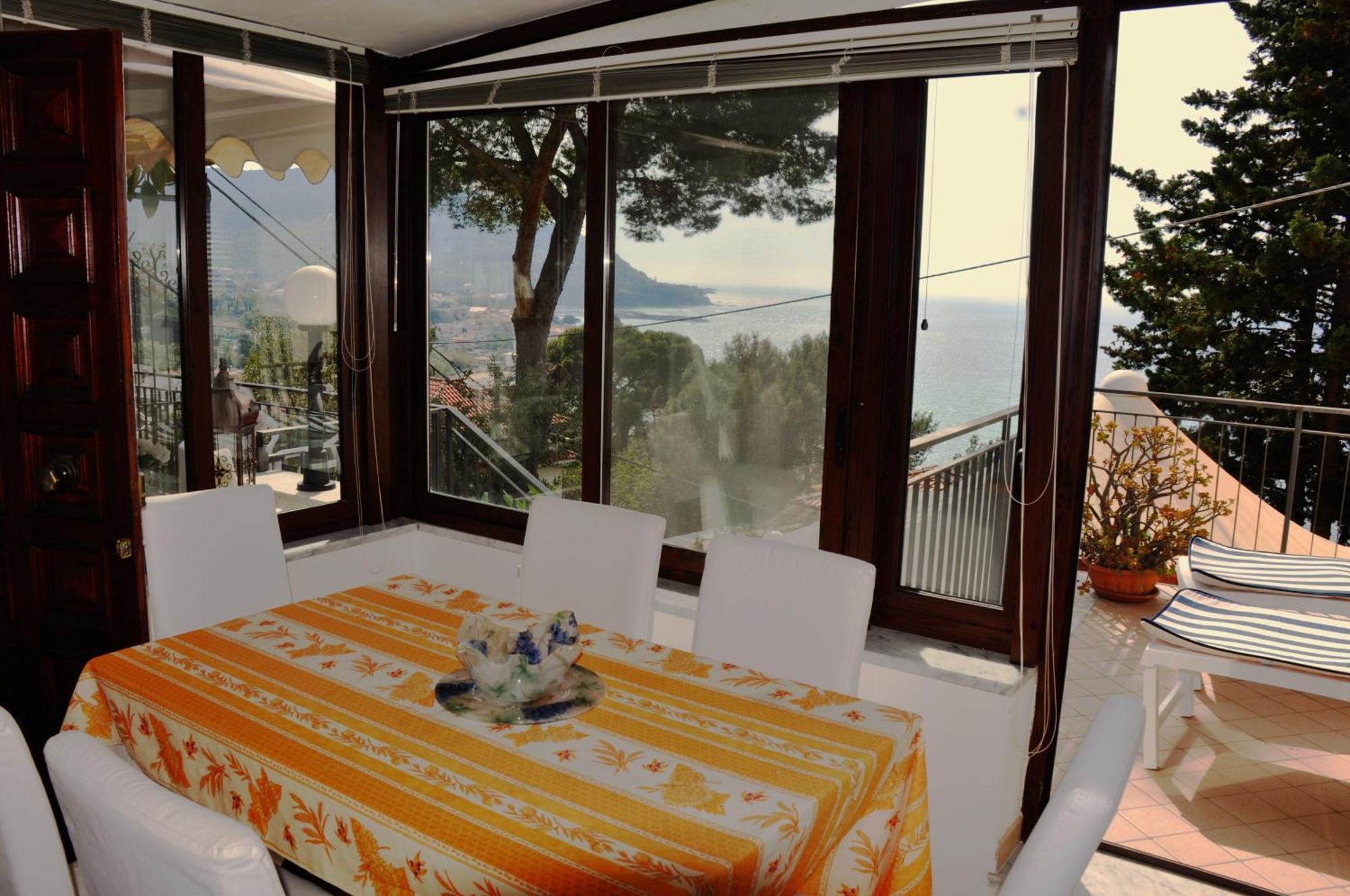 Villa Laura Sea View Apartments Santa Maria di Castellabate Ruang foto